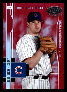 2003 Leaf Certified Materials Mirror Red #222 John Webb #95/100