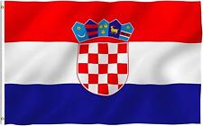 Croatia Flag Large 5x3FT National World Cup Croatian Olympic Football Fan Suport