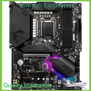 MSI MPG Z490 GAMING PLUS LGA 1200 Intel Z490 SATA 6Gb/s ATX Intel Motherboard - Picture 1 of 6