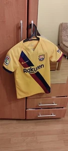 Maglia da calcio Nike Barcelona FC in trasferta 2019/20 ragazzo S 8-10 anni - Foto 1 di 17