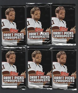 2006 Topps Draft Picks Football HOBBY Packs (6) (Cutler , Hester,  Jones RC)? - Picture 1 of 1