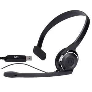 Sennheiser PC 7 USB Zestaw słuchawkowy Nauszny zestaw słuchawkowy VoIP - Zdjęcie 1 z 4