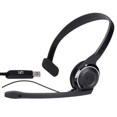 Sennheiser PC 7 USB Headset Ohraufliegendes VoIP Headset - Bild 1 von 4