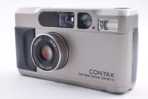 Near Mint Contax T2 Date Back Titan Silver Film Camera from JAPAN #8722 - Picture 1 of 16
