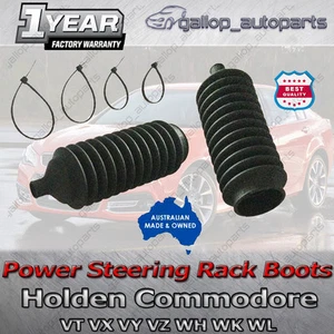 Power Steering Rack Boots Fit Holden Commodore VT VX VY VZ WH WK WL 97-04 Pair - Picture 1 of 4