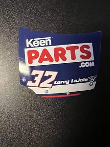 Corey LaJoie #32 Keen Parts NASCAR Authentics Plastic Hood (3"x2") - Picture 1 of 1