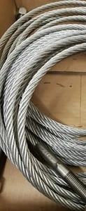 PEAK 209X 2 Post Lift Rope Set Pair 26ft10 Screw + Stop End - Picture 1 of 1