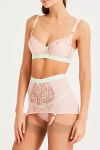 CONJUNTO DE SUJETADOR QUIN AGENTE PROVOCADOR TALLA 34D O 34B MEDIANO AP3 NUEVO CON ETIQUETAS - Imagen 1 de 3