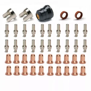 52582 51313 Nozzle Electrodes kits fit Everlast PowerPlasma 50s - 60 - 62i Torch - Picture 1 of 13
