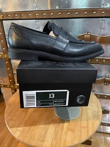 Vintage Foundry Ira VF1262 Penny Loafer US 13 Black Leather - Picture 1 of 9