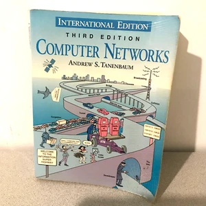 Computer Networks Book Andrew S. Tanenbaum Internet Web Computer Science Comms - Foto 1 di 8