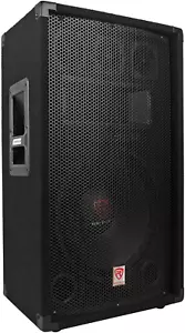 RSG12.4 12" 3-Way 1000W 4 Ω Passive Dj/Pro Audio PA Speaker, Black - Picture 1 of 4