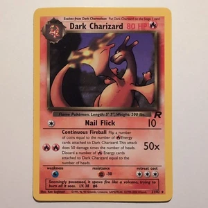 Dark Charizard - Pokemon TCG Karte - Team Rocket - 21/82 - 2000 - English - Bild 1 von 2