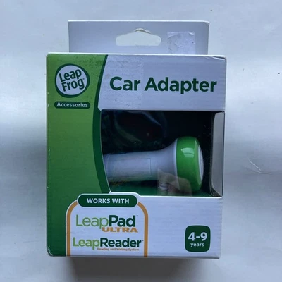 Nuevo adaptador de coche LEAP FROG para LEAP PAD ULTRA y LECTOR DE SALTOS cable de 6' sin enredos Foto 1 de 2