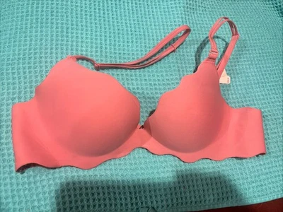 Victoria's Secret 36A очень сексуальный обнять бюстгальтер пуш-ап Y2K розовый новый с Ярлыками запас редкая - Изображение 1 из 4