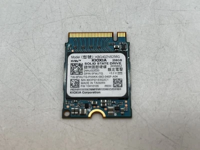 Kioxia KBG40ZNS256G 256GB PCIe NVMe M.2 2230 Solid State Drive GRADE A FREE S/H - Image 1 of 3