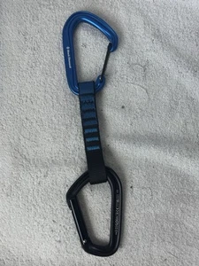 Black Diamond Blue Hybrid Quickdraw Karabiner - Bild 1 von 2