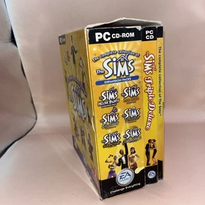 The Sims Complete Collection PC CD-ROM Expansion Packs Box Set mint discs unused - Picture 1 of 11