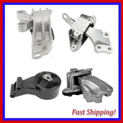 For Chevrolet Cruze 2017 1.4L Right Engine Motor & Auto Transmission Mount 4PCS — 第 1/4 张图片