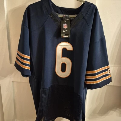 Jay Culter #6 Chicago Bears NFL Nike On The Field 52 (Xl) Nuevo con etiquetas  Foto 1 de 4