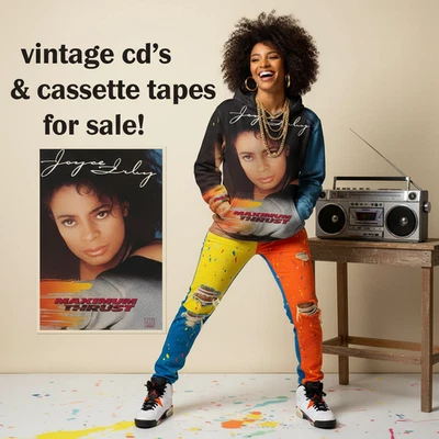 •JOYCE 'FENDERELLA' IRBY - MAXIMUM THRUST• ~1989 OG PRESSING~ (CASSETTE TAPE) - Image 1 of 4