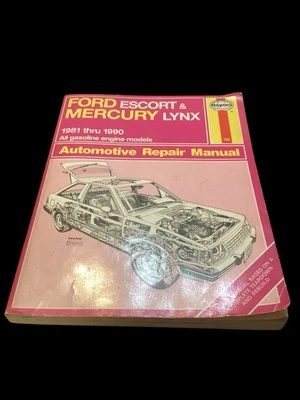 Manual de reparación Haynes 789 Ford Escort y Mercury Lynx 1981-1990 Foto 1 de 4