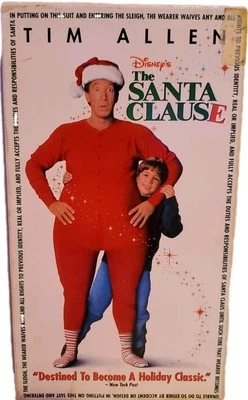 Disney's Home Video The Santa Clause Movie VHS  1995 Tim Allen Holiday Classic  - Image 1 of 3