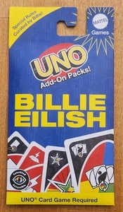 Billie Eilish Uno Add-on Pack 2025 Mattel - Picture 1 of 2