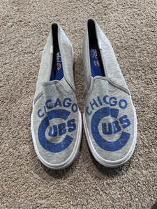 Keds Chicago Cubs Pull On Shoes Size 9.5 - Picture 1 of 7