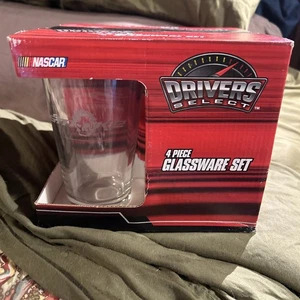 NASCAR Drivers Select SMOKE Glaswaren Set (4) 16 Oz Neu! - Bild 1 von 24