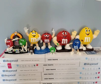 Dispensadores de caramelos M&M vintage años 90 Foto 1 de 4
