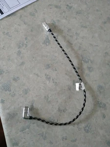 Genuine VW Volkswagen USB to Apple iPhone Lightning Cable 30cm - Picture 1 of 4
