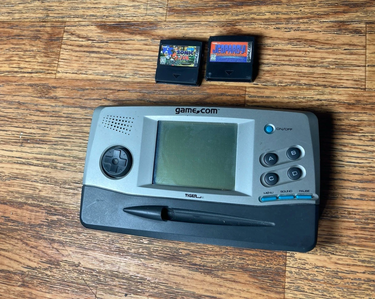 レトロゲーム機 game.com(ゲームコム) タイガー・エレクトロニクス