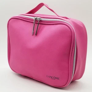 NEU Lancome rosa Kosmetik Make-up Tasche limitierte Auflage 9,5"x7"x3" Reise Barbie - Bild 1 von 15