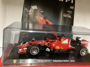 Ferrari SF15 T Sebastian Vettel 2015 1/24. Die Cast New IN Course - Picture 1 of 6
