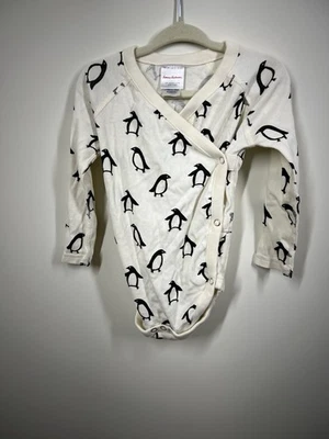 Camisa envolvente de manga larga Hannah Andersson para niños pequeños 12-18 meses Foto 1 de 3