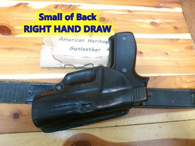 BSOB14 GALCO SMALL of BACK Gun Holster for SIG SAUER P225 P226 P220 - No Rails - Image 1 of 4