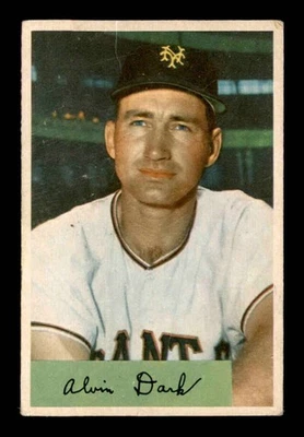 1954 Bowman #41 Alvin Dark   VG X3196017 - Image 1 of 2