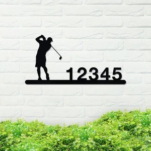 Golf Address Sign - Picture 1 of 8