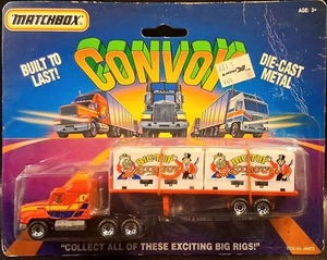 Vintage Matchbox CONVOY CY28 Mack Big Top Circus Semi truck 1:64 diecast 1991 - Picture 1 of 4