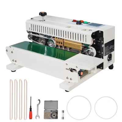 Continuous Bag Band Sealing Machine Horizontal Band Sealer Carbon Steel - Image 1 of 4