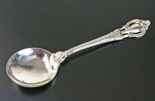 Lunt Sterling Eloquence Cream Soup Spoons  - Image 1 of 1