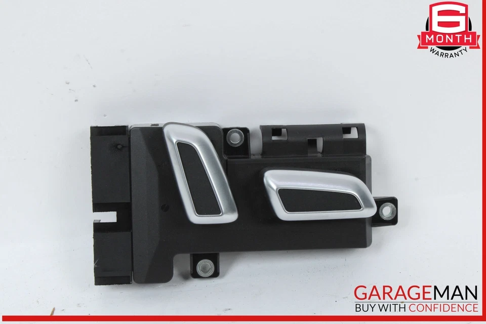 Interruptor de ajuste del asiento eléctrico del lado del pasajero delantero derecho 12-18 Audi S6 A6 A7 OEM Foto 1 de 4