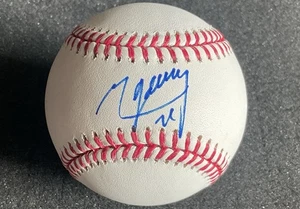 MOISES GOMEZ AUTENTICO AUTOGRAFO "Manfred" ROMLB SAN DIEGO PADRES OF MINT - Foto 1 di 6