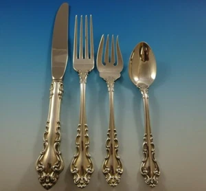 Spanish Baroque by Reed and Barton Sterling Silver Flatware Set Service 47 Pc - Picture 1 of 7
