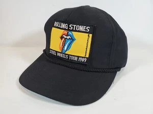 NEW OLD STOCK The Rolling Stones 1989 Steel Wheels Tour Vintage Snapback Hat Cap - Bild 1 von 8