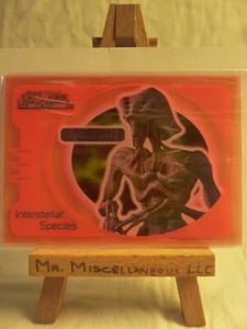 Star Trek Voyager Closer to Home Intersteller Species card #IS3 orange 8472 - Picture 1 of 4