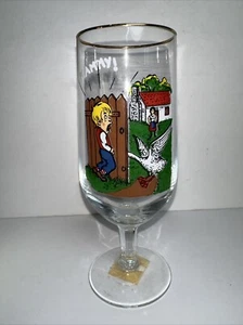 Vintage Naughty Beer Glass 0.25l Rastal “ Johnny Getting Goosed” - Picture 1 of 4