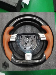 Volante de coche personalizado de fibra de carbono turbo para Porsche 997.1 987 Carrera - Imagen 1 de 1