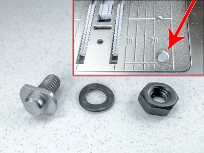 Bernina 针喉盘定位销 Activa 130-140,Virtuosa 150-163 — 第 1/4 张图片